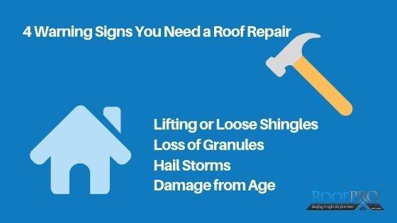 Warning Signs for repair
