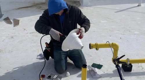 flat roof maintenance